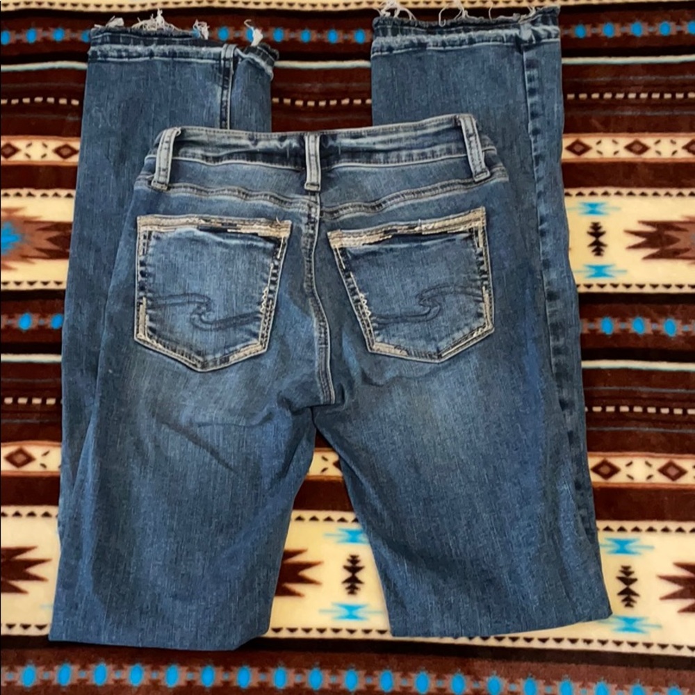 Silver jeans